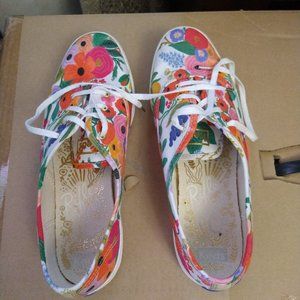 Keds size 9 womens floral